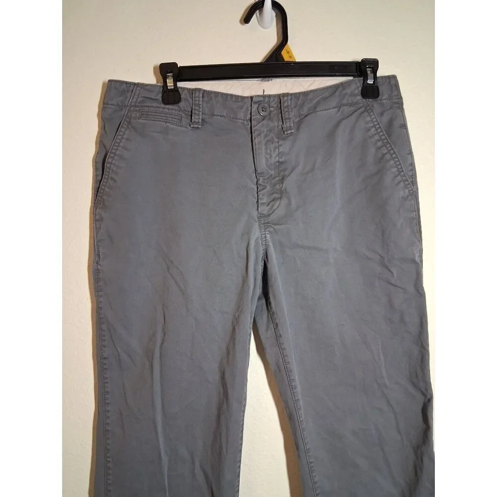 Gap Kids Pants Chinos Business Casual Gray Boys Size 16 Husky 33x29